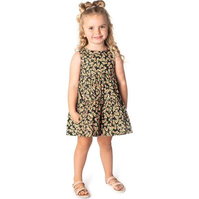 Popatu Popatu Floral Tiered Cotton Sundress