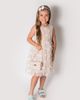 Popatu Popatu Kids' 3D Floral Appliqué Tulle Dress - 2