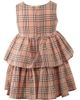 Popatu Popatu Kids' Check Print Sleeveless Tiered Party Dress - 3