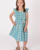 Popatu Popatu Kids' Floral Check Pinafore Dress - 1