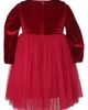 Popatu Popatu Kids' Velvet & Tulle Party Dress - 3