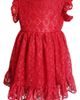 Popatu Popatu Ruffle Sleeve Lace Dress - 1