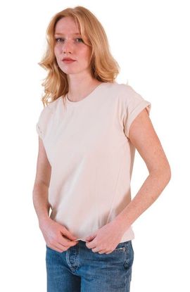 POPLINEN POPLINEN Jane Cuffed Hemp Tee