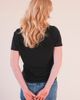 POPLINEN POPLINEN Louise Organic Cotton + Tencel V-neck Tee - 4