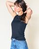 POPLINEN POPLINEN Plus Donna Modal Ribbed Tank - 2