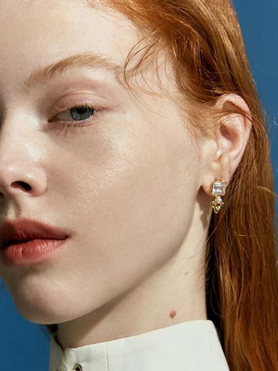 POPPI Water Light Earrings - White