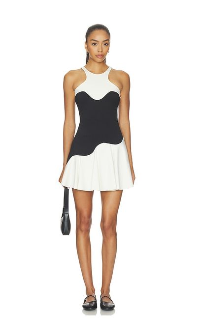 Port de Bras Port de Bras Wave Halter Dress