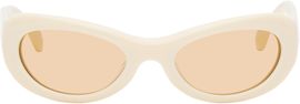 Port Tanger Port Tanger SSENSE Exclusive Beige Khilna Sunglasses