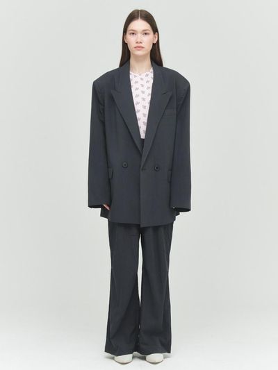 Porta NYLON STANDARD OVER JACKET, CHARCOAL