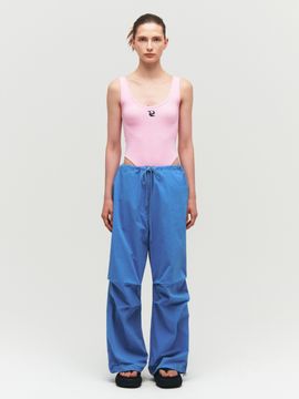 Porta Tuck Wide Pants_Blue