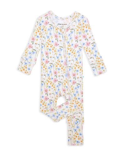 Posh Peanut Posh Peanut Girls' Hazel Pointelle Convertible One Piece