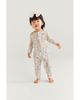 Posh Peanut Posh Peanut Girls' Hazel Pointelle Convertible One Piece - 3