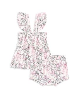 Posh Peanut Posh Peanut Girls' Irene Smocked Babydoll & Bloomers