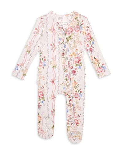 Posh Peanut Posh Peanut Girls' Janey Ruffled Footie