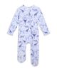 Posh Peanut Posh Peanut Girls' Noah Zippered One Piece Footie - 1