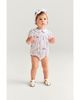 Posh Peanut Posh Peanut Girls' Peter Pan Collar Bubble Romper - 5