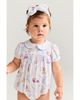 Posh Peanut Posh Peanut Girls' Peter Pan Collar Bubble Romper - 6
