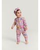 Posh Peanut Posh Peanut Girls' Presley Convertible One Piece Coverall Footie - 2