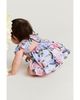 Posh Peanut Posh Peanut Girls' Tie Back Ruffled Bodysuit Dress - 5