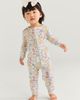 Posh Peanut Posh Peanut Kids' Pointelle Convertible One-Piece Pajamas - 2