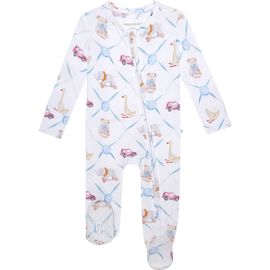Posh Peanut Posh Peanut Print Zip Footie