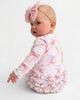 Posh Peanut Posh Peanut Ruffled Zipped Footie - 4