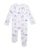 Posh Peanut Posh Peanut Unisex Oxford Footie Zippered One Piece - 1