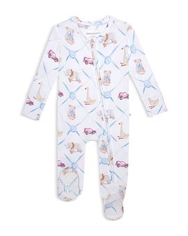 Posh Peanut Posh Peanut Unisex Oxford Footie Zippered One Piece