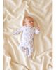 Posh Peanut Posh Peanut Unisex Oxford Footie Zippered One Piece - 2