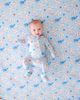 Posh Peanut Posh Peanut Unisex Play Ball Convertible One Piece Coverall Footie - 1