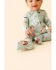 Posh Peanut Posh Peanut Unisex Posh Puppies Convertible One Piece Coverall Pajamas - 6