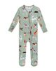 Posh Peanut Posh Peanut Unisex Posh Puppies Zippered One Piece Footie - 1