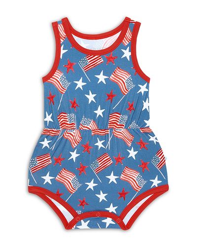 Posh Peanut Posh Peanut Unisex Sam Varsity Romper