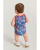 Posh Peanut Posh Peanut Unisex Sam Varsity Romper - 4