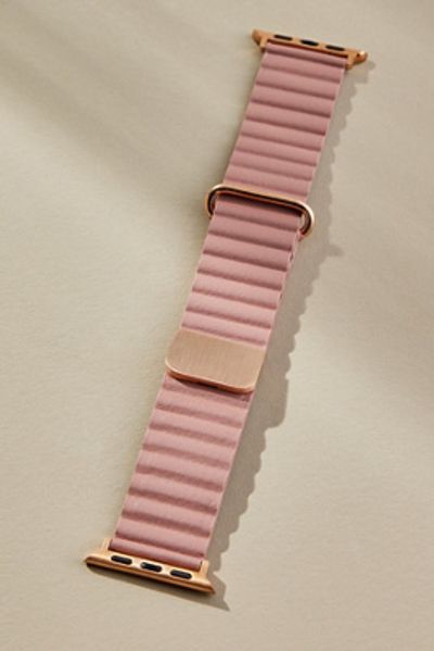 Posh Tech Dakota Magnetic Leather Apple Watch Band