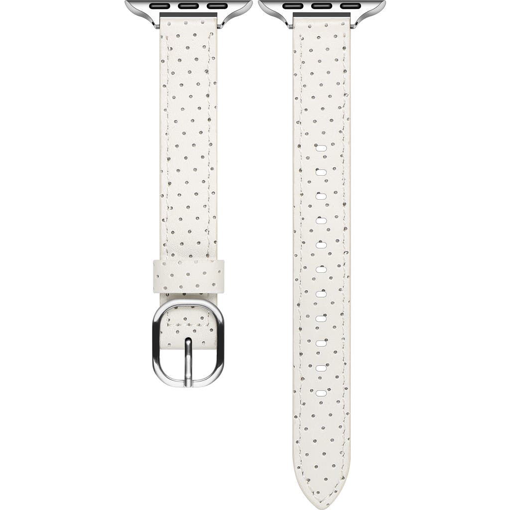 Posh Tech Posh Tech Carmen Perforated Leather Apple Watch® Watchband