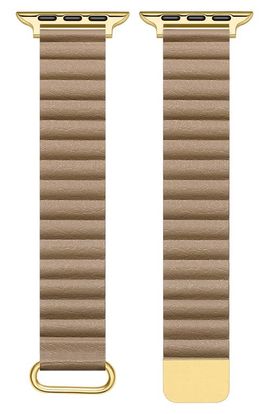 Posh Tech Posh Tech Dakota Faux Leather Apple Watch® Watchband