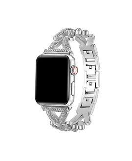 Posh Tech Posh Tech Valentina Metal Rhinestone Band for Apple Watch