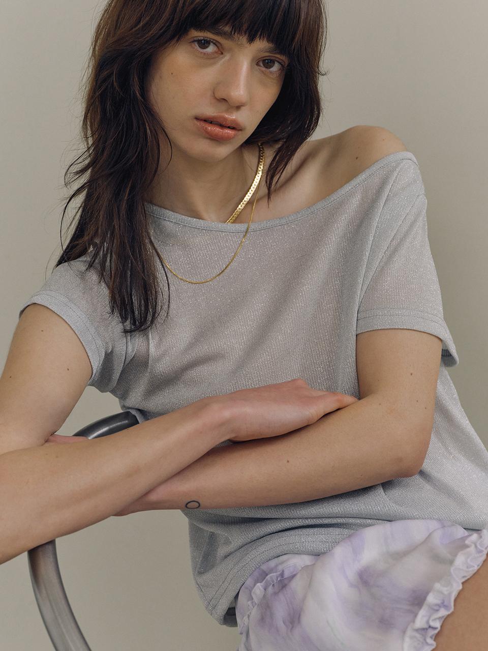 PoshyFreckles Off Tag Glitter T-Shirts