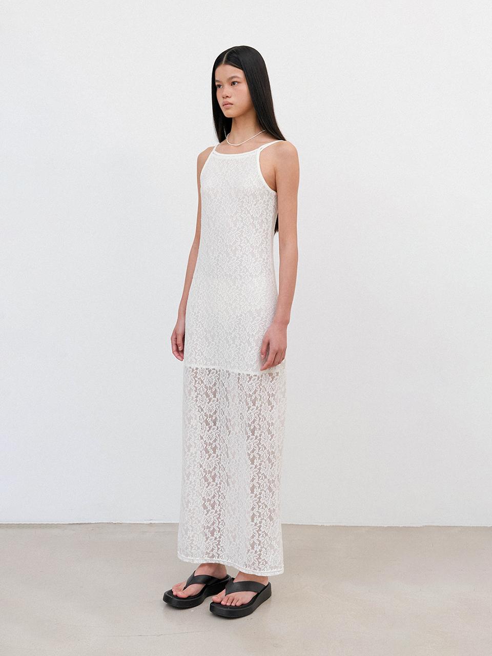Posite Bailey Lace Dress [Cream]