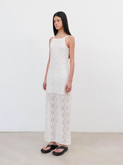 Posite Bailey Lace Dress [Cream]