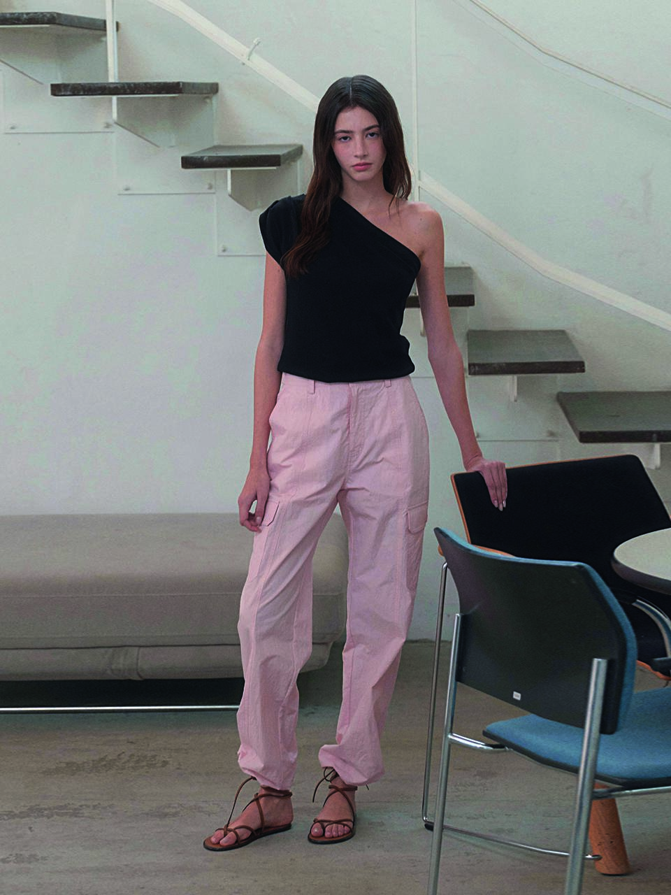 Posite Creamy jogger pants - Pink
