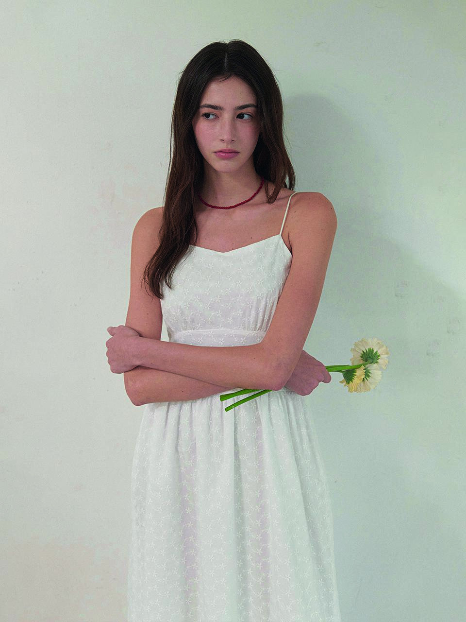 Posite Eve full dress - White Flower