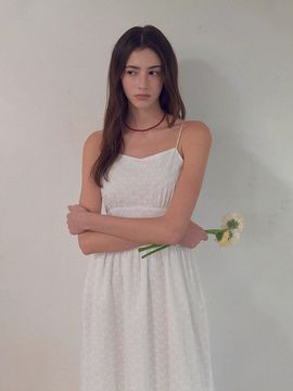 Posite Eve full dress - White Flower
