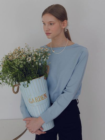 Posite Sana backless knit - Blue