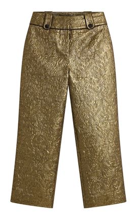 Posse Posse Albie HighRise StraightLeg Metallic Pants