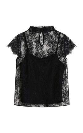 Posse Posse Blake Lace Silk Top