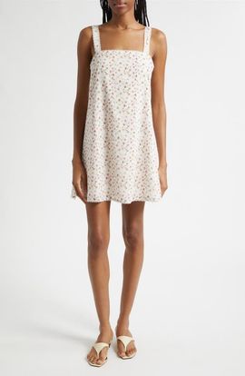 POSSE POSSE Charlotte Ditsy Floral Mini Shift Dress