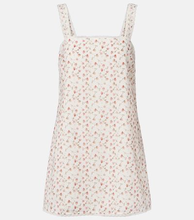 Posse Posse Charlotte floral cotton minidress