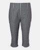 Posse Posse Chiara gingham cotton-blend capri pants - 1